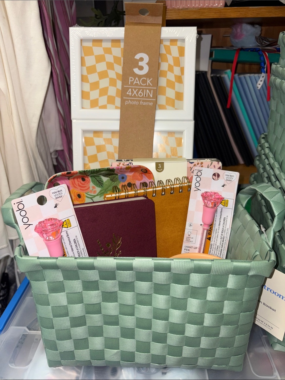 Premade gift basket